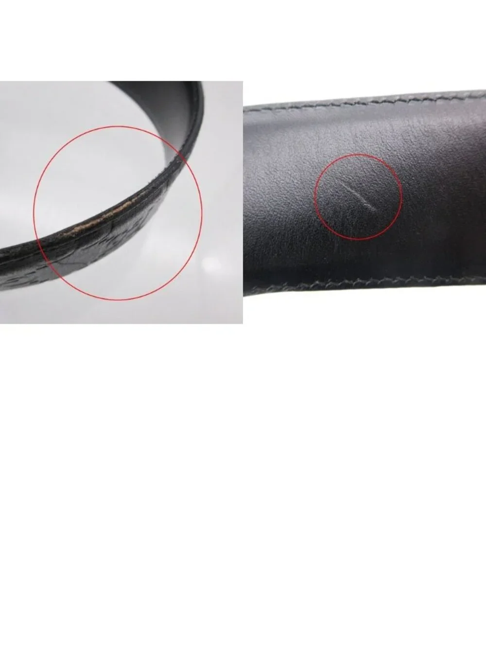 Gucci Belt Leather Interlocking GG Guccissima Black